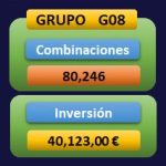 Combinaciones e inversión del Grupo 08