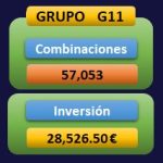 Combinaciones e inversión del Grupo 11