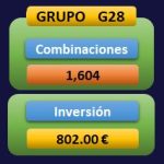 Combinaciones e inversión del Grupo 28