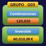 Combinaciones e inversión del Grupo 03