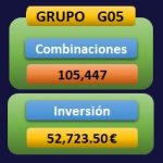 Combinaciones e inversión del Grupo 05